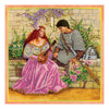 Canvas for bead embroidery "Serenade" 11.8"x11.8" / 30.0x30.0 cm
