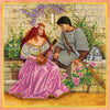 Canvas for bead embroidery "Serenade" 11.8"x11.8" / 30.0x30.0 cm