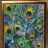 DIY Bead Embroidery Kit "Peacock 2" 16.1"x7.1" / 41.0x18.0 cm