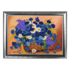 DIY Bead Embroidery Kit "Basket with Cornflowers" 9.8"x14.2" / 25.0x36.0 cm