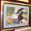 DIY Bead Embroidery Kit "The parting" 18.1"x12.6" / 46.0x32.0 cm