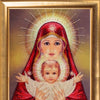 DIY Bead Embroidery Kit "Madonna and Baby" 14.6"x9.4" / 37.0x24.0 cm