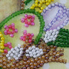 DIY Bead Embroidery Kit "Holy holiday"  5.9"x5.9" / 15.0x15.0 cm