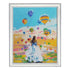 DIY Bead Embroidery Kit "Flight of a Dream" 13.4"x10.6" / 34.0x27.0 cm