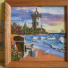 Canvas for bead embroidery "Lighthouse" 7.9"x7.9" / 20.0x20.0 cm