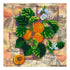 DIY Bead Embroidery Kit "Apricot branch"  5.9"x5.9" / 15.0x15.0 cm