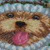 DIY Bead Embroidery Kit "Winter fun" 7.9"x13.4" / 20.0x34.0 cm