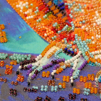 DIY Bead Embroidery Kit "Funny trio"
