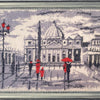 Bead DIY Embroidery Kit "Promenade in Rome (after O. Darchuk)" 9.8"x14.2"/ 25.0x36.0 cm