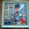 Canvas for bead embroidery "Bohemia" 7.9"x7.9" / 20.0x20.0 cm