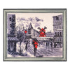 Bead DIY Embroidery Kit "Moulin Rouge in Paris (after O. Darchuk)" 10.6"x13.4"/ 27.0x34.0 cm