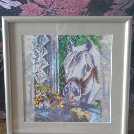 Canvas for bead embroidery "Treats" 7.9"x7.9" / 20.0x20.0 cm
