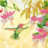 Canvas for bead embroidery "Colibri" 7.9"x7.9" / 20.0x20.0 cm