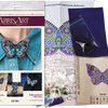 Beadwork kit for creating brooch "Butterfly"