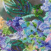 DIY Bead Embroidery Kit "Hydrangeas" 14.6"x10.6" / 37.0x27.0 cm