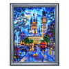 Bead DIY Embroidery Kit "Night London" 13.4"x9.8"/ 34.0x25.0 cm