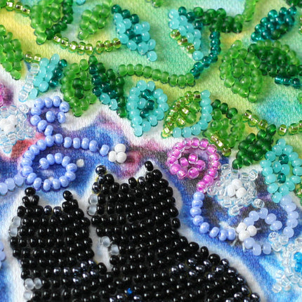DIY Bead Embroidery Kit "Together forever"