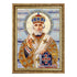 DIY Bead Embroidery Kit "St. Nikolas (after O. Okhapkin)" 14.2"x9.8" / 36.0x25.0 cm