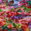 DIY Bead Embroidery Kit "Gentle glow" 13.4"x10.6" / 34.0x27.0 cm