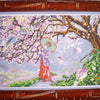 DIY Bead Embroidery Kit "Sakura" 11.8"x8.3" / 30.0x21.0 cm