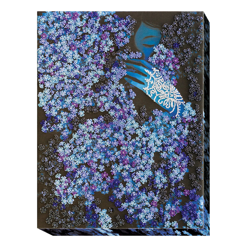 DIY Bead Embroidery Kit "Hide and Seek" 10.6"x14.2" / 27.0x36.0 cm