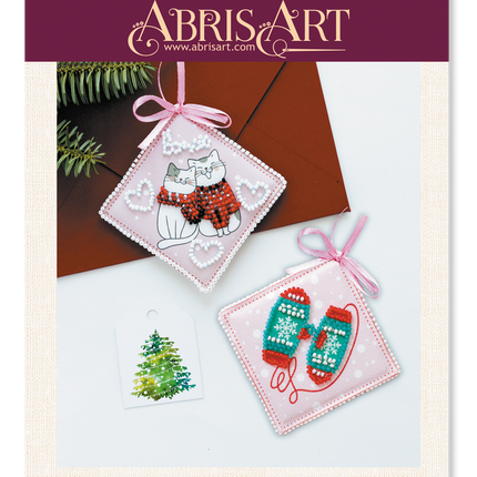DIY Christmas tree toy kit "We purr"