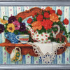 DIY Bead Embroidery Kit "Tea Fantasy" 9.8"x13.8" / 25.0x35.0 cm