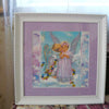 Canvas for bead embroidery "Cupids" 7.9"x7.9" / 20.0x20.0 cm