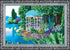 DIY Bead Embroidery Kit "Summerhouse" 11.8"x7.9" / 30.0x20.0 cm