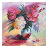 Canvas for bead embroidery "Picturesque peonies" 11.8"x11.8" / 30.0x30.0 cm