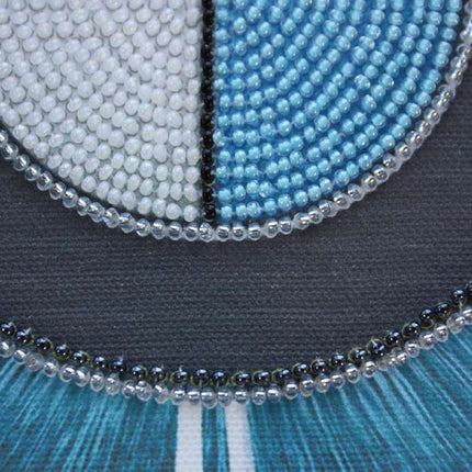DIY Bead Embroidery Kit "BMW"  5.9"x5.9" / 15.0x15.0 cm