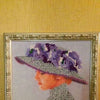 DIY Bead Embroidery Kit "Violet" 11.0"x15.7" / 28.0x40.0 cm