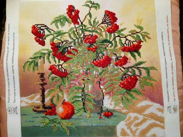 Canvas for bead embroidery 