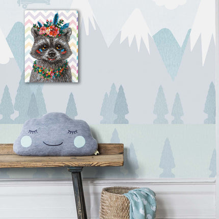 DIY Bead Embroidery Kit "Raccoon wanted" 9.1"x12.6" / 23.0x32.0 cm