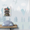 DIY Bead Embroidery Kit "Raccoon wanted" 9.1"x12.6" / 23.0x32.0 cm