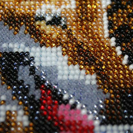 DIY Bead Embroidery Kit "Eternal calling" 17.7"x12.6" / 45.0x32.0 cm