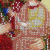 DIY Bead Embroidery Kit "Icon of the Mother of God “The Quick to Hearken”" 7.5"x9.8" / 19.0x25.0 cm