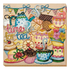 DIY Bead Embroidery Kit "Crazy tea party"