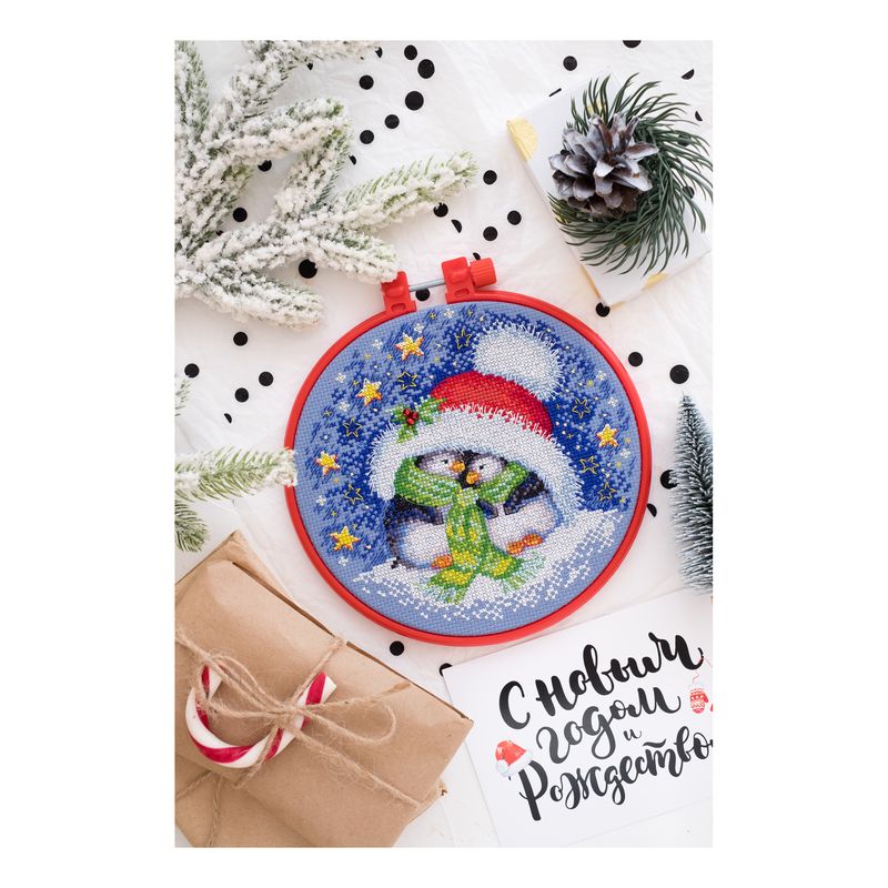 Counted Cross Stitch Kit "Delicate feeling"