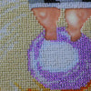 DIY Bead Embroidery Kit "Girl on ball" 9.1"x16.5" / 23.0x42.0 cm