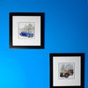 DIY Bead Embroidery Kit "Delage"  5.9"x5.9" / 15.0x15.0 cm