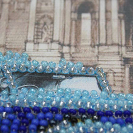 DIY Bead Embroidery Kit "Delage"  5.9"x5.9" / 15.0x15.0 cm