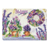 DIY Bead Embroidery Kit "Lavender chantilly" 13.4"x9.4" / 34.0x24.0 cm