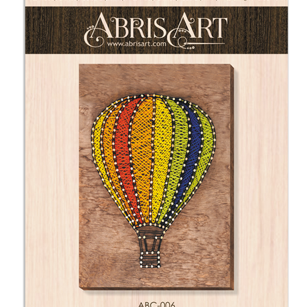 String Art Creative DIY Kit "Balloon" 7.5"x11.4" / 19.0x29.0 cm