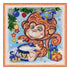 DIY Bead Embroidery Kit "Drummer-girl"  5.9"x5.9" / 15.0x15.0 cm