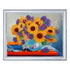 DIY Bead Embroidery Kit "Sunflowers and Asters" 10.2"x13.4" / 26.0x34.0 cm