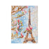 DIY Cross Stitch Kit "Morning in Paris" 6.7"x9.8"