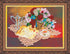 DIY Bead Embroidery Kit "Sonata" 9.8"x7.5" / 25.0x19.0 cm