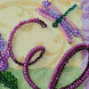 DIY Bead Embroidery Kit "Love"  5.9"x5.9" / 15.0x15.0 cm