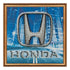 DIY Bead Embroidery Kit "HONDA"  5.9"x5.9" / 15.0x15.0 cm